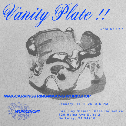 Vanity Plate !! Workshop